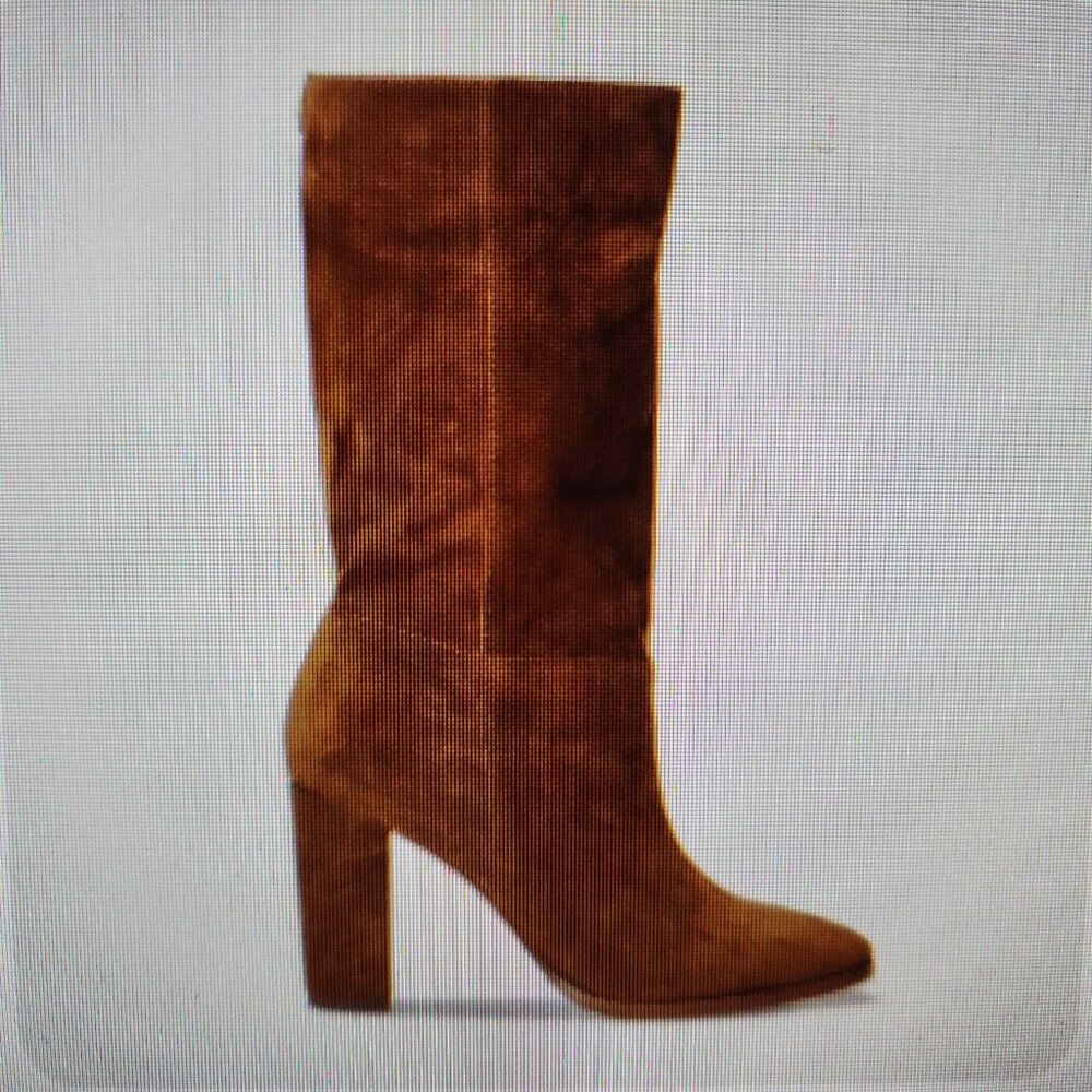 Lauren Ralph Lauren " Artizan II" Suede Mid Shaft Boots. NIB. Size 9 - Picture 2 of 12